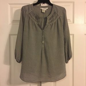 Max Studio printed blouse